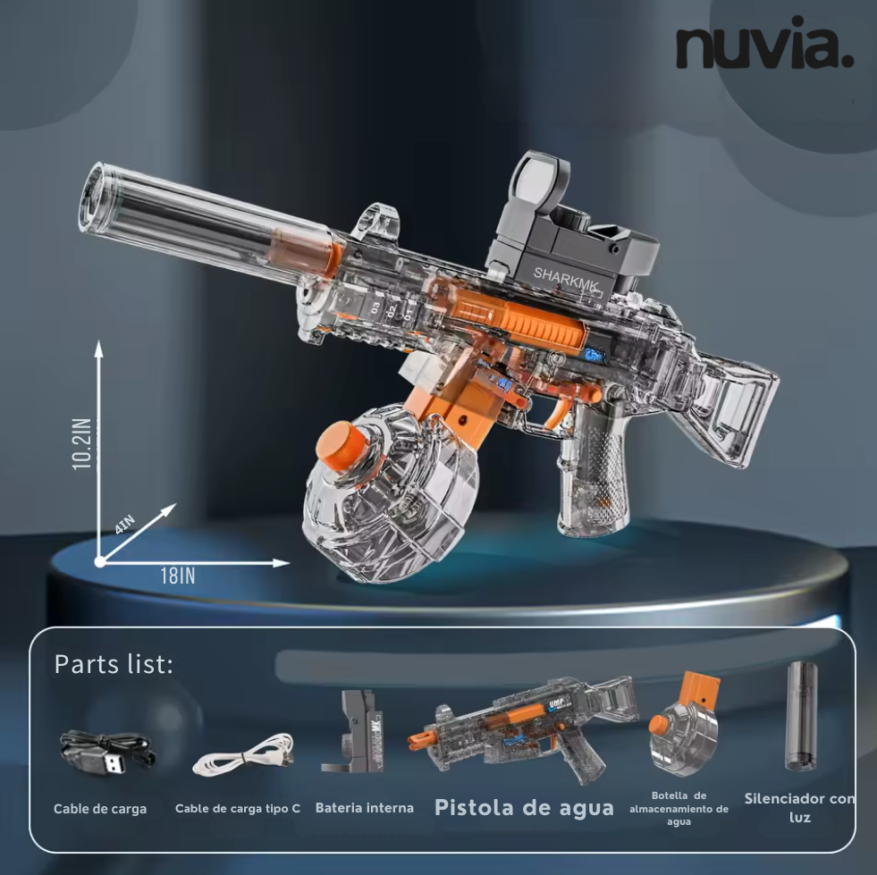 Pistola de agua fusil NUVIA