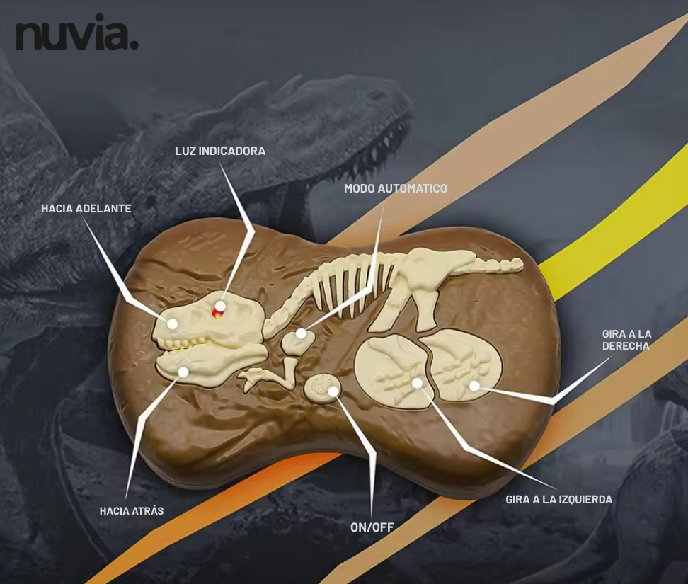 Dinosaurio a control remoto NUVIA