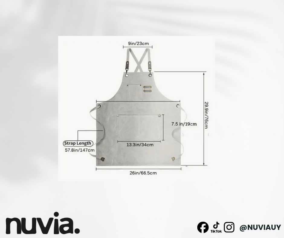 Delantal de cocina NUVIA