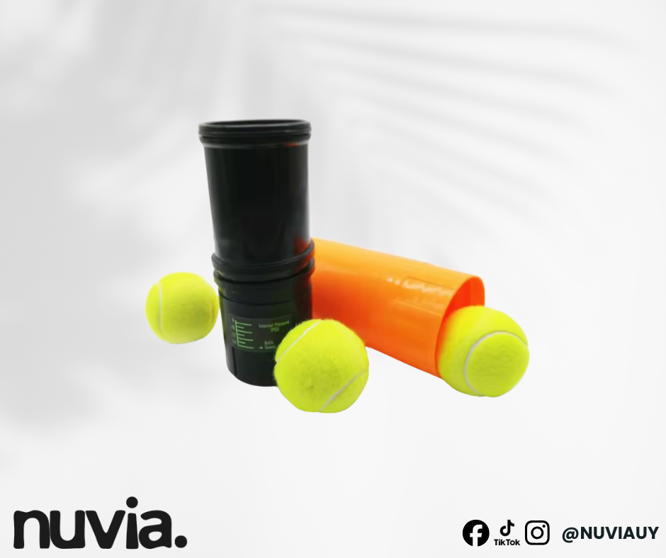Tubo presurizador de pelotas NUVIA