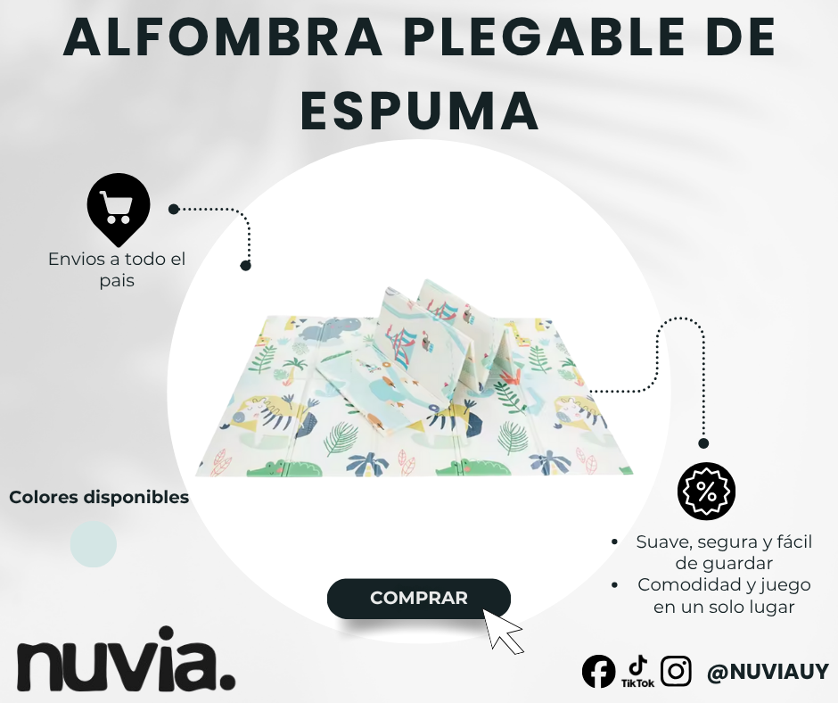 Alfombra Plegable de Espuma NUVIA