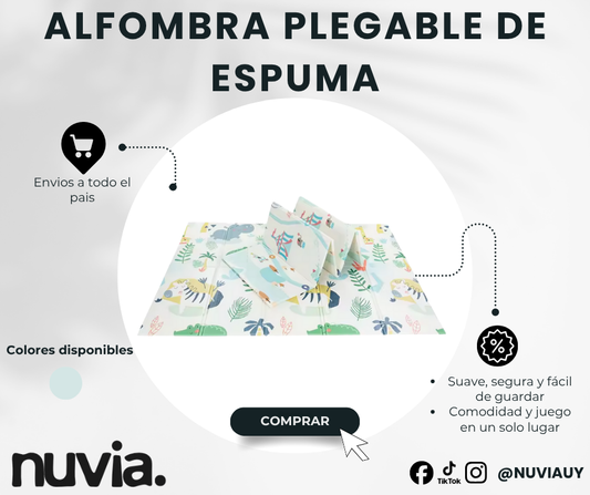 Alfombra Plegable de Espuma NUVIA