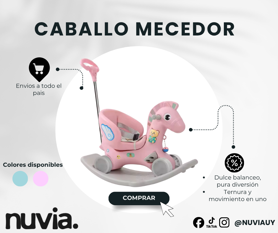 Caballo mecedor NUVIA