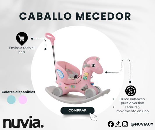 Caballo mecedor NUVIA