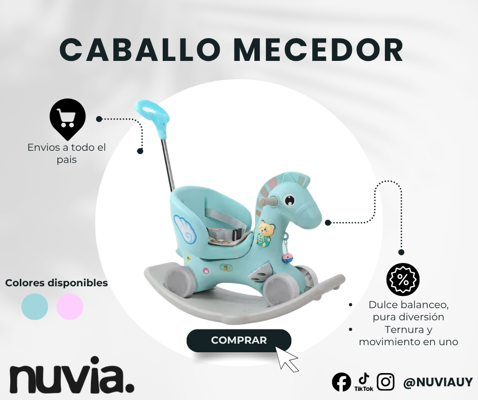 Caballo mecedor NUVIA