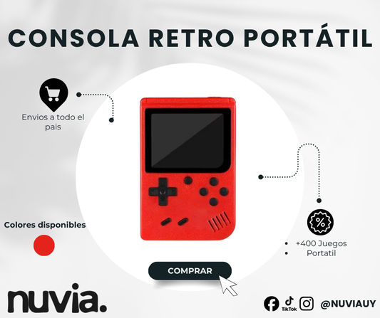 Consola retro portátil NUVIA