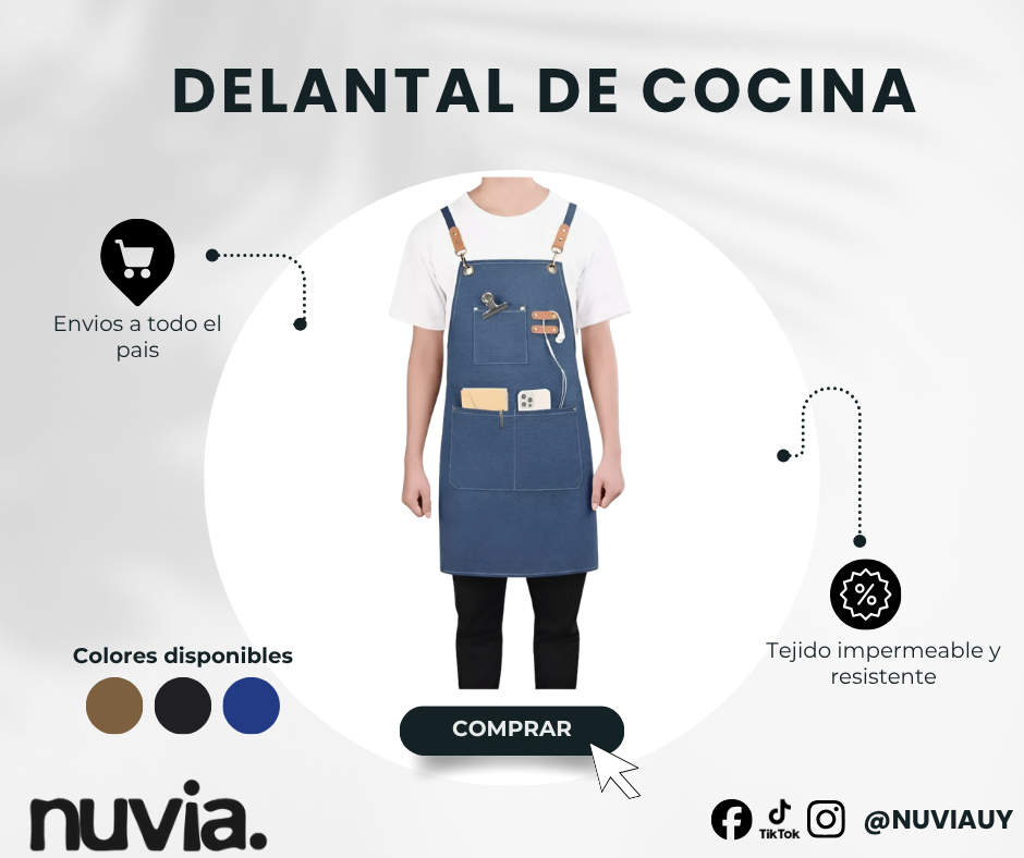 Delantal de cocina NUVIA