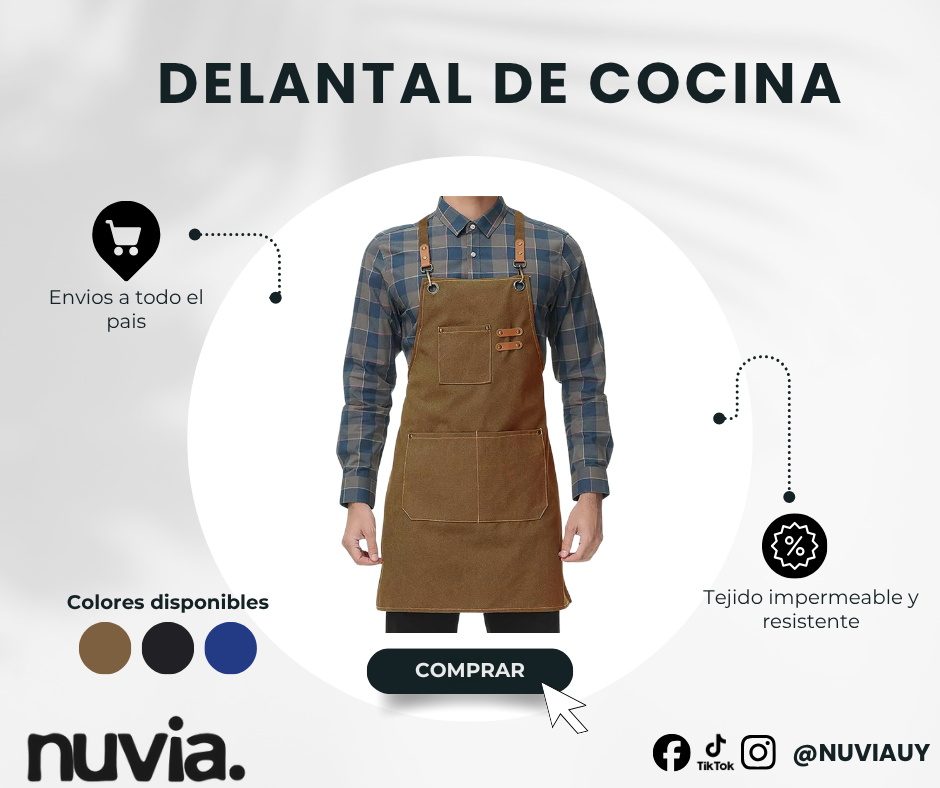 Delantal de cocina NUVIA