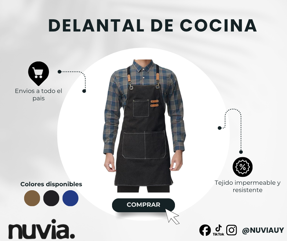 Delantal de cocina NUVIA