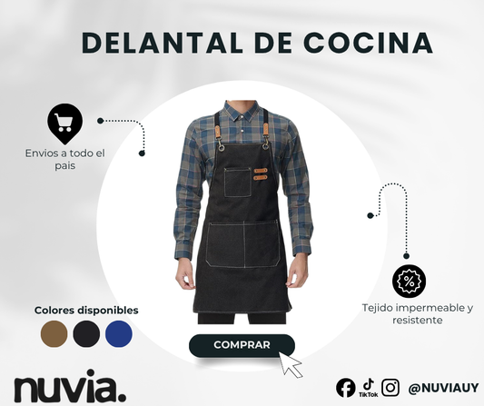 Delantal de cocina NUVIA