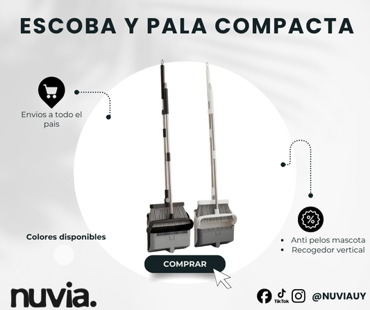 Set escoba y pala NUVIA