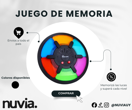 Juego de memoria NUVIA