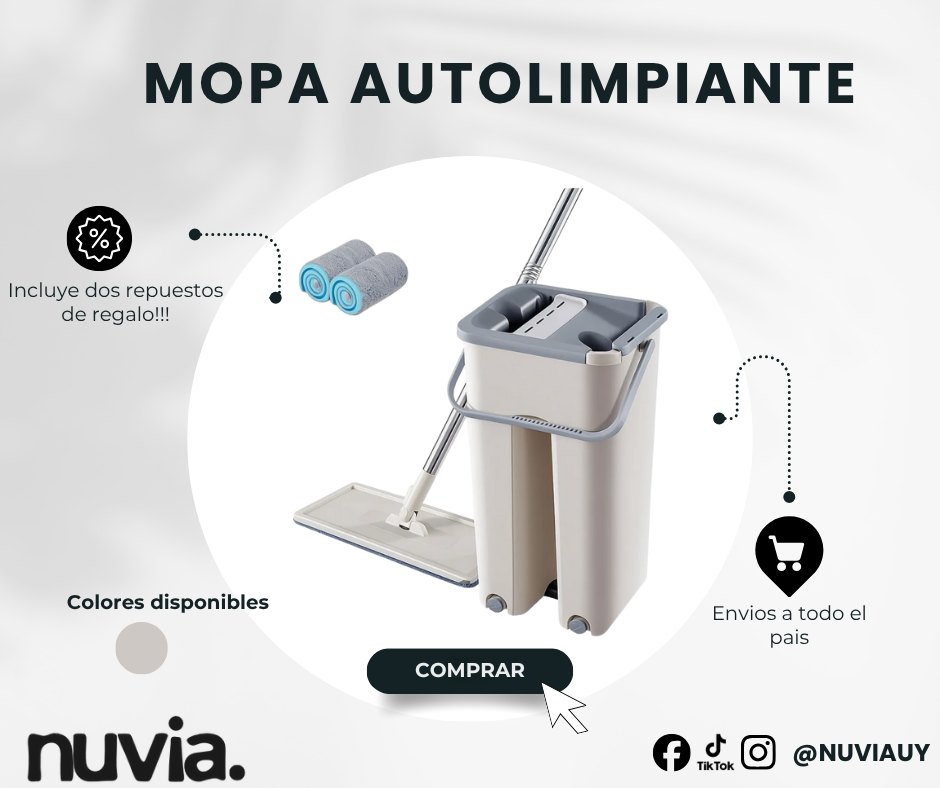 Mopa autolimpiante NUVIA