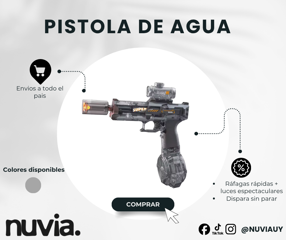 Pistola de agua NUVIA