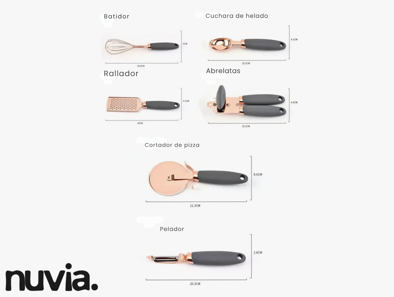 Set accesorios de cocina NUVIA