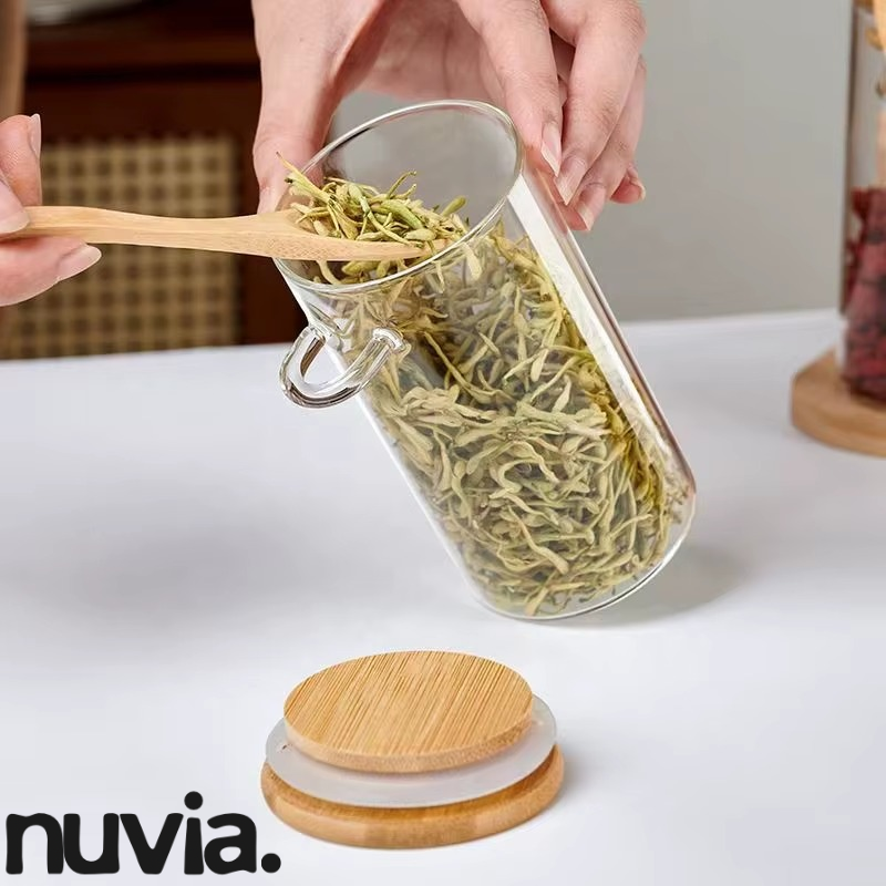 Frascos de bambu NUVIA