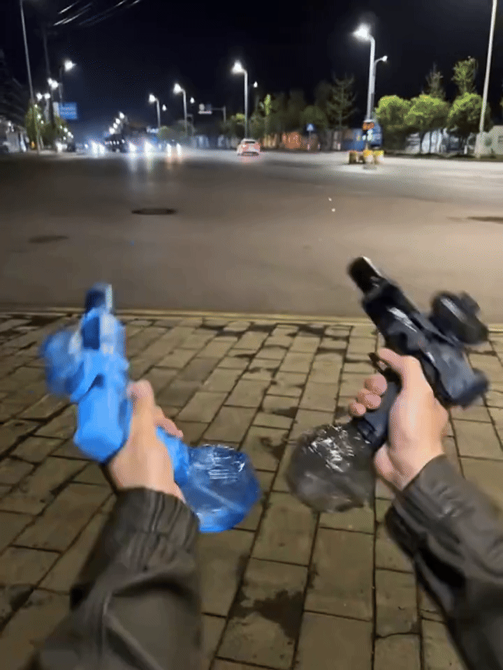 Pistola de agua NUVIA